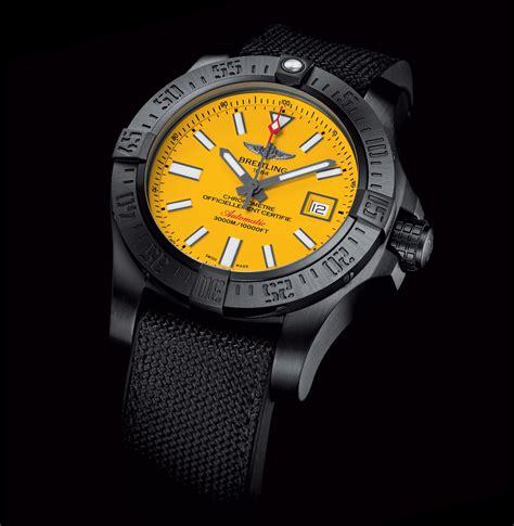 breitling seawolf chrono black|breitling avenger ii.